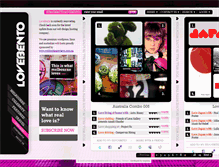 Tablet Screenshot of lovebento.com.au